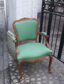 がんこ職人日記-rococo chair re-form